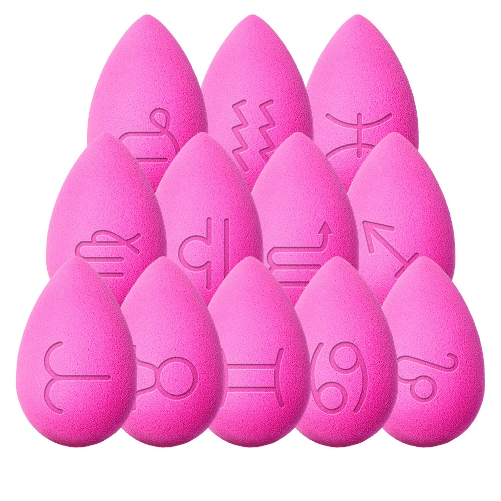 Настоящая американская Beautyblender Beauty Egg 十二生肖 розово-красное