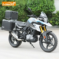 LOBOO củ cải xe máy bên hộp BMW G310GS ba hộp hợp kim nhôm hộp đuôi phát hành nhanh chóng sửa đổi khung chống nước thùng đựng đồ sau xe máy