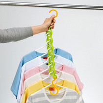 inomata Japan imported porous drying rack fixed drying clothes hanger balcony windproof rack hanging shoe rack