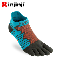 Injinji five-finger socks 2021 new short tube thickened supercar five-finger socks outdoor dry and breathable sports socks