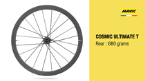 21 FRENCH-MADE MAVIC CCU COSMIC CARBONE ULTIMATE CARBON ROAD WHEELS