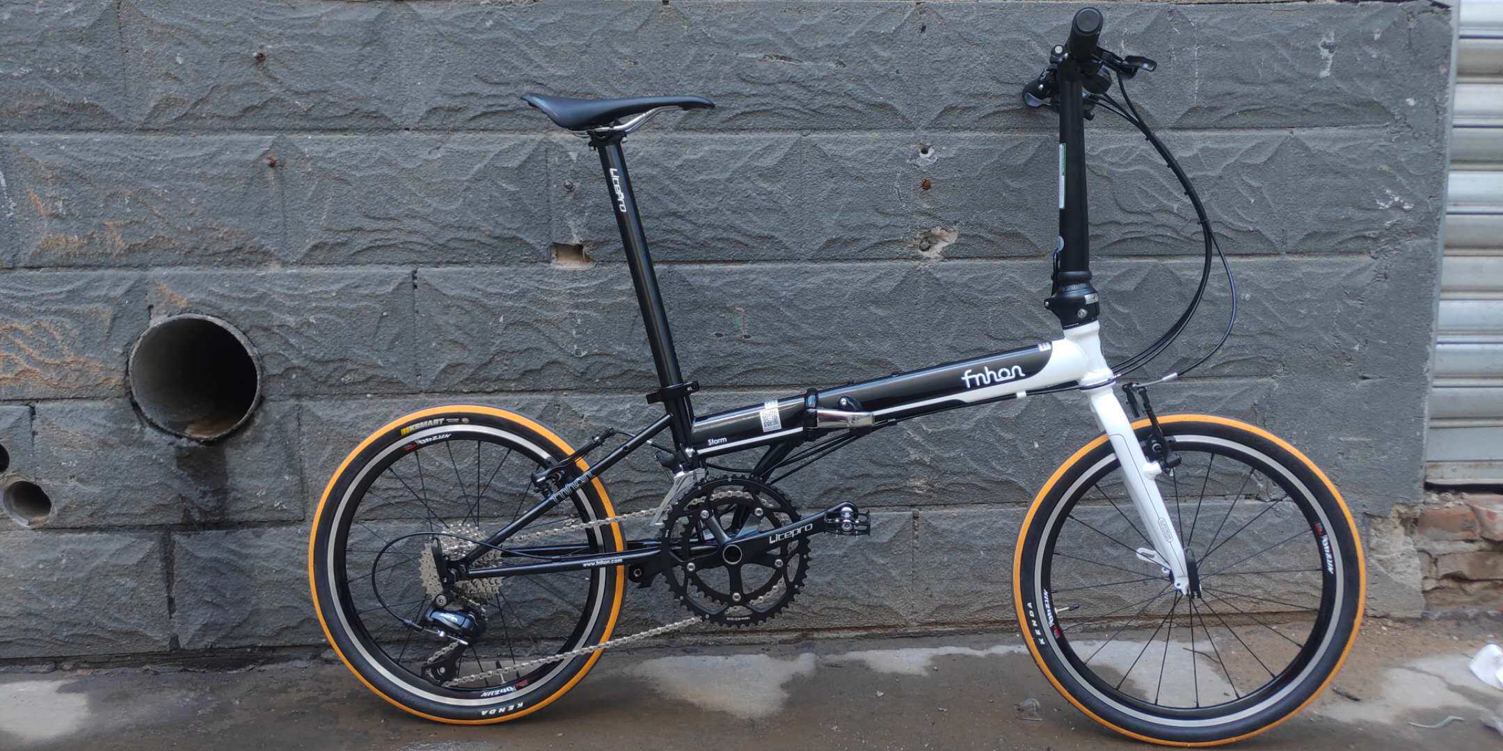 Beijing fnhon Wind Line Total agent KA2018 retrofit complete vehicle 20 inch folding car bike SP8p18 ultralight