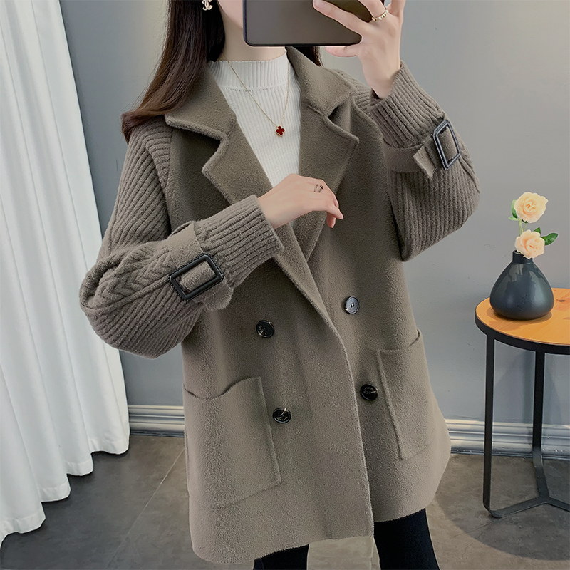 Spring Tweed Coat for Women, 2026 New Trendy Style, Plus-Size Fashionable Women's Outerwear