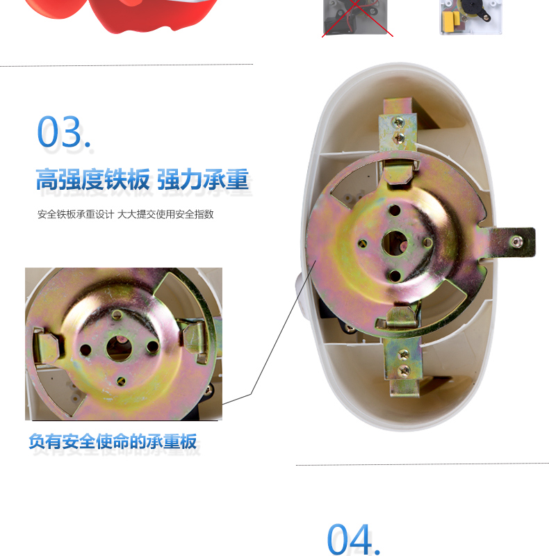 Quạt trần kim cương thương hiệu quạt trần 16 inch 18 inch phòng khách nhà quạt trần dự án trường lắc đầu quạt - Quạt điện quạt hơi nước iruka