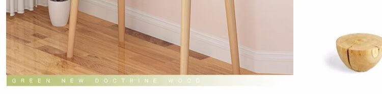 Bàn dài 80/100 / 120cm Bàn gỗ Bắc Âu Nhật Bản cao 70cm đơn giản chân gỗ bàn máy tính để bàn - Bàn mẫu bàn học sinh đẹp