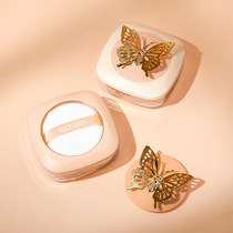 Marco Andy bow soft caustic powder Setting powder Non-take-off Waterproof oil control concealer affordable female student powder