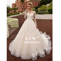 Legal Lace Temperament Super Fairy Staple Wedding Dress 2022 New Brides Brief Djosen Ensemble Superfairy Dreamy Trailing Little Subs