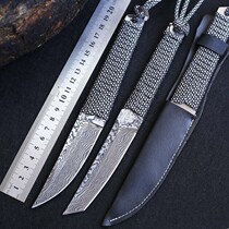 Outdoor high hardness saber straight knife self-defense military knife long wilderness claw special forces scorpion sharp portable knife