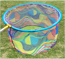 Aluminum alloy fishing copy net head fishing competition big thing copy net pocket net fish copy fish anti-hanging fine eye super net head pocket