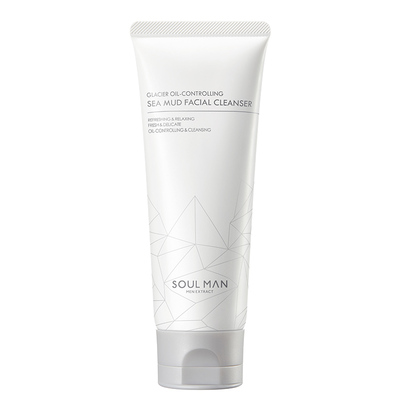极男男士冰川海泥祛痘洁面膏洗面奶