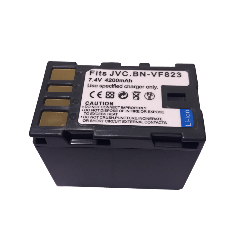 Nika BN-VF823U JVC HM1 HM400 HM85 HM95 GS-TD1 HM100 Camera Battery