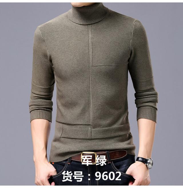 Tang Ren Ma áo len cao cổ cashmere nguyên chất mua một tặng một áo len cashmere miễn phí Mrcxd Lace Di Meng bộ nỉ nam