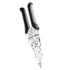 Wire Stripping Pliers, Electrician's Special Tools, Multi-Functional Pliers, Wiring Pliers, Universal Wire and Cable Scissors, Crimping Pliers