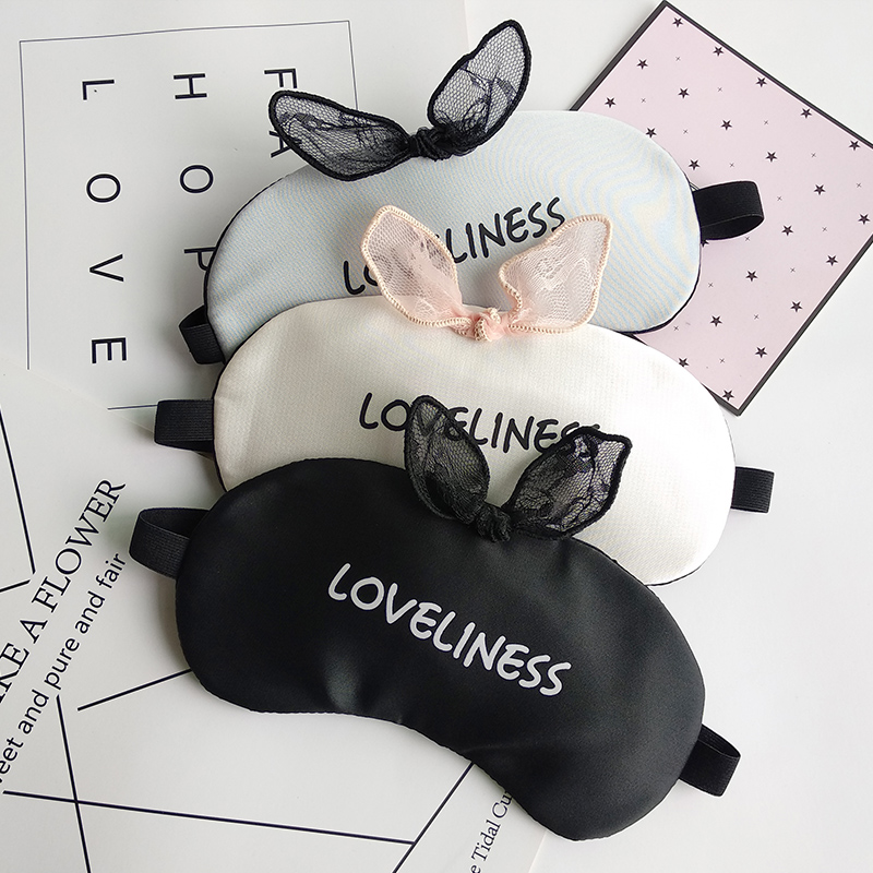 Butterfly Knot Eyeshade Sleeping Female male cute personality Winter sleeping comfortable shading waist cover Ice bag to relieve eye fatigue