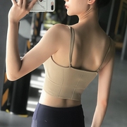 đồ lót thể thao womens chống sốc nếp chạy rập khuôn cường độ cao chuyên nghiệp thể dục vest theo phong cách huấn luyện yoga áo ngực