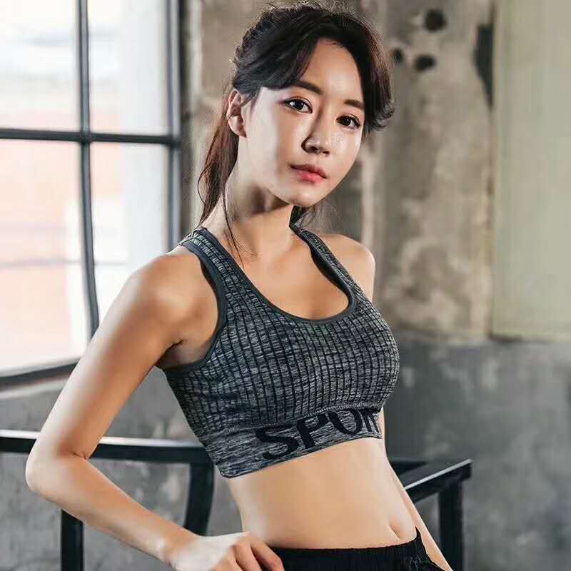 Yoga làm đẹp lưng đồ lót thể thao nữ chống sốc chạy chống chảy xệ tập hợp cường độ cao tập luyện thể dục áo ngực phong cách - Đồ lót thể thao áo tập gym nữ
