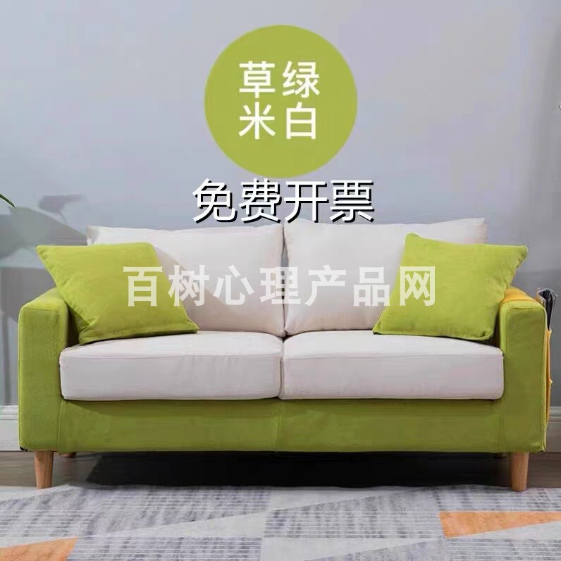 Counseling Sofa, Psychological Relaxation and Hypnosis Sofa, Recliner, Suitable for Primary and Secondary School Counseling Units, Community Use, Free Shipping, Includes Throw Pillow