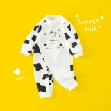 Детский комбинезон, термобелье, лонгслив, боди для новорожденных, хлопковое нижнее белье, комплект, осенний