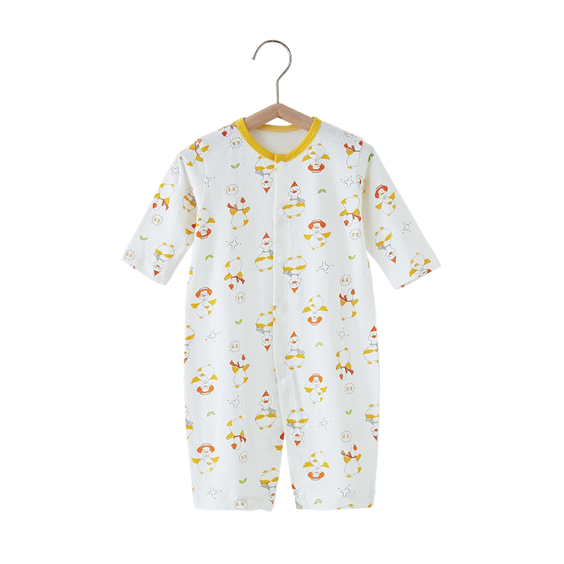Baby onesie high-exposure summer thin long-sleeved
