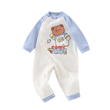 Детский комбинезон, термобелье, лонгслив, боди для новорожденных, хлопковое нижнее белье, комплект, осенний