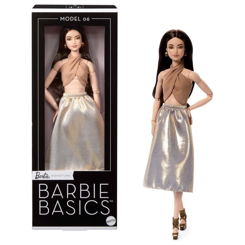 【2026 New Product】Barbie Doll Genuine Basics Simple Fashion Series Adult Collectible Gift 【2026 New Product】Barbie Doll Genuine Basics Simple Fashion Series Adult Collectible Gift