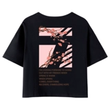 Черная брендовая хлопковая футболка, короткий рукав, популярно в интернете, в корейском стиле, 2021 года