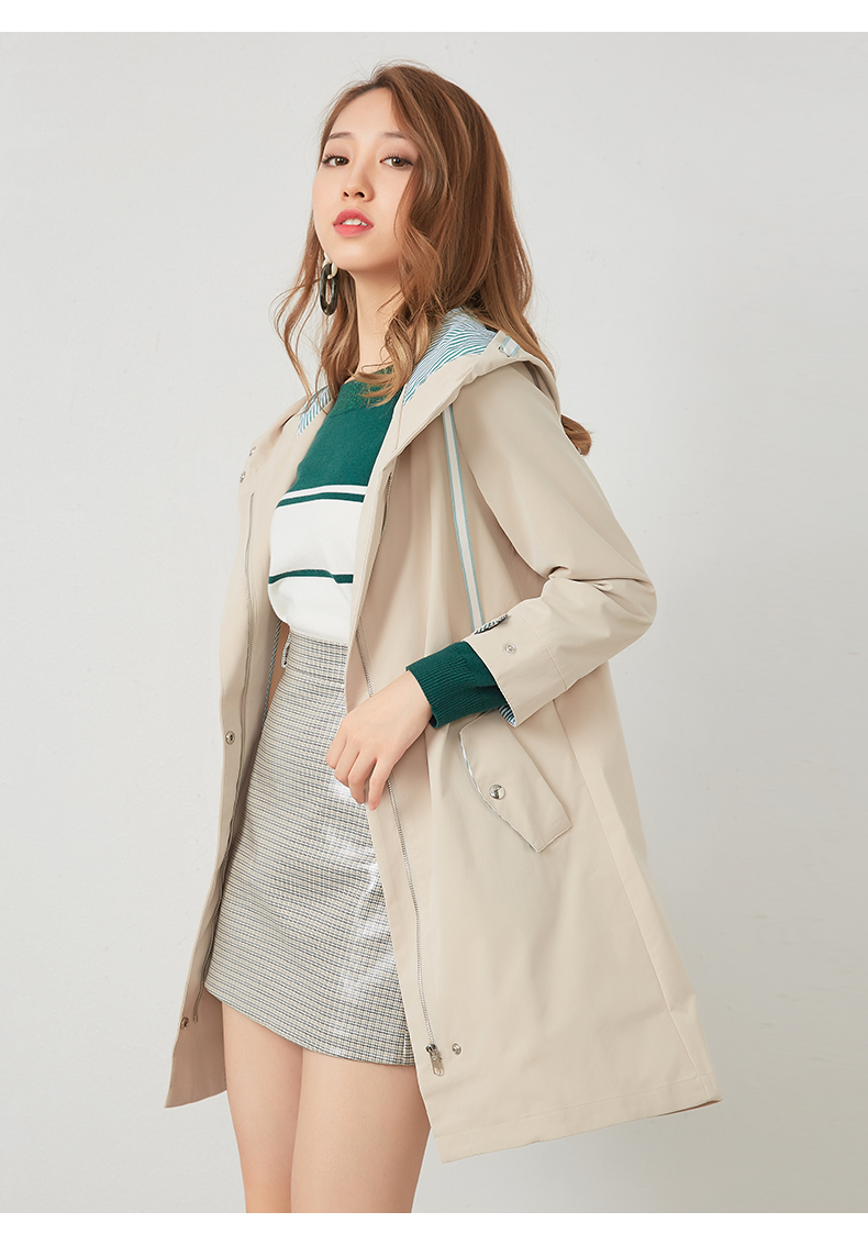 Trench pour femme IEF    en Polyester - Ref 3226481 Image 9