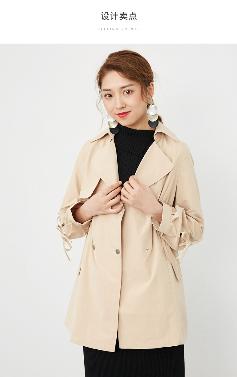 Trench pour femme IEF    en Polyester - Ref 3227469 Image 8