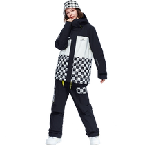 2023 New Ski Wear Womens Winter Waterproof Professional Snowboard Jacket Mens Niche Equipment Set Complete Set