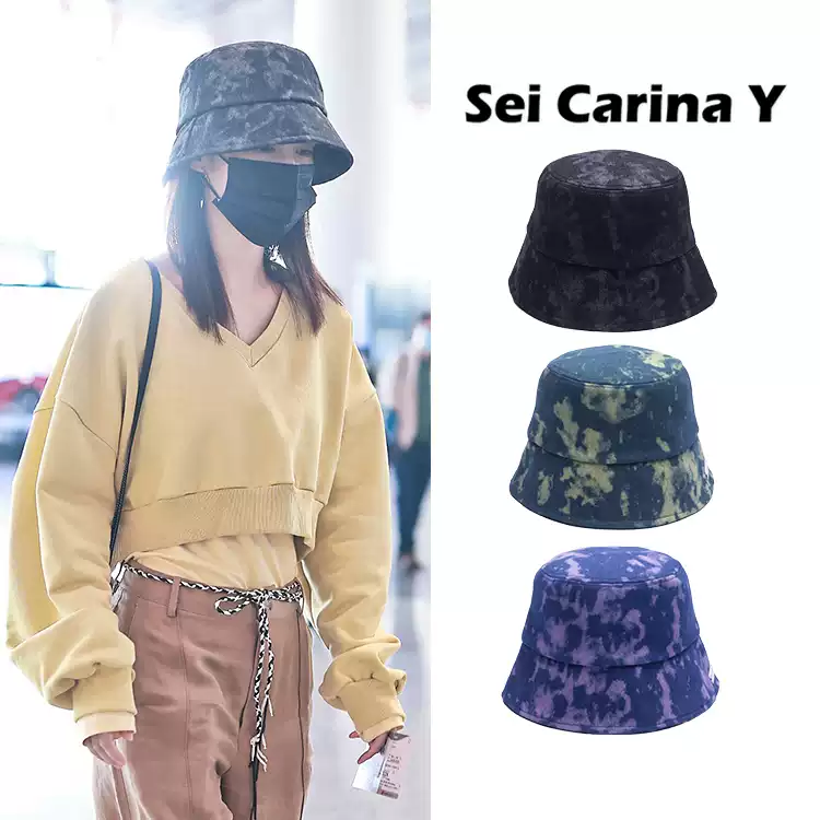 Sei Carina Y 李沁同款牛仔渔夫帽男女通用休闲百搭多季节适用 display picture 1