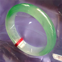 Natural Myanmar Jade jade bracelet green girl Jade Bracelet with certificate ice seed noble concubine old pit floating flower