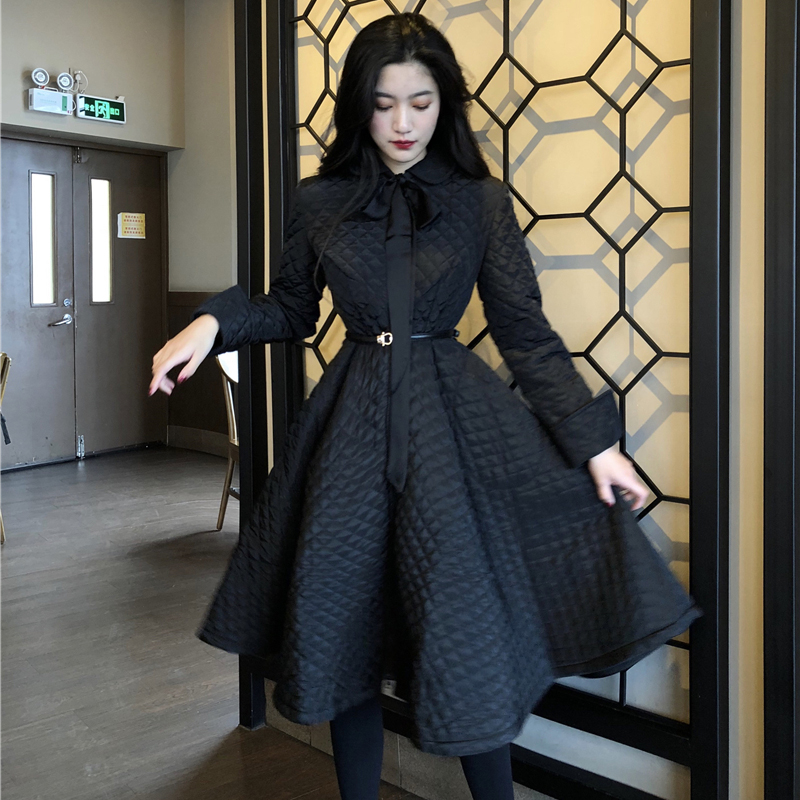 MAJE KARA Hong Kong Wind 2020 New Coat Minor Temperament Goddess Fan Qingshu Gentle Style Dress Female