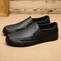 2020 new sandals low-top shoes cover feet casual all-match breathable simple mens leather shoes daily casual hole leather shoes