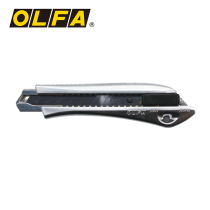 Original imported from Japan Aliva Olfa Ltd-08 Multi-use Knife Automatic Lockout 18mm Large Knife Cutting Knife Industrial Black Blade