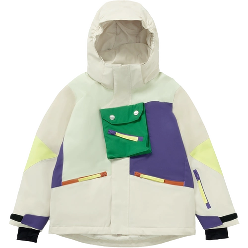 Детский лыжный лыжный костюм, комплект, быстросохнущие удерживающие тепло водонепроницаемые зимние штаны для мальчиков, полный комплект, подходит для подростков