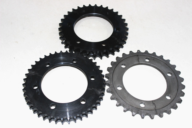 Electric tricycle single-row chain chain sprocket 630 530 single large sprocket gear large tooth plate rear axle sprocket