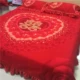 Big Red ba mảnh bìa giường bedspread bông đám cưới kết hôn ren tấm dày in ấn 3D để tăng - Trải giường ga trải nệm