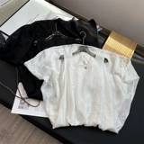 Платье без рукавов, летнее платье с рукавами без рукавов, с вышивкой, французский стиль, изысканный стиль, А-силуэт