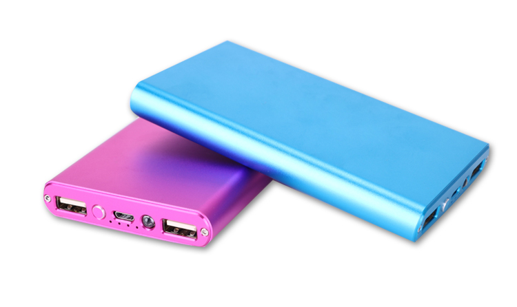 Điện thoại di động sạc kho báu xách tay 10000 mAh siêu mỏng kê 6oppo Apple 8x phổ công suất lớn điện thoại di động sạc dự phòng 50000mah