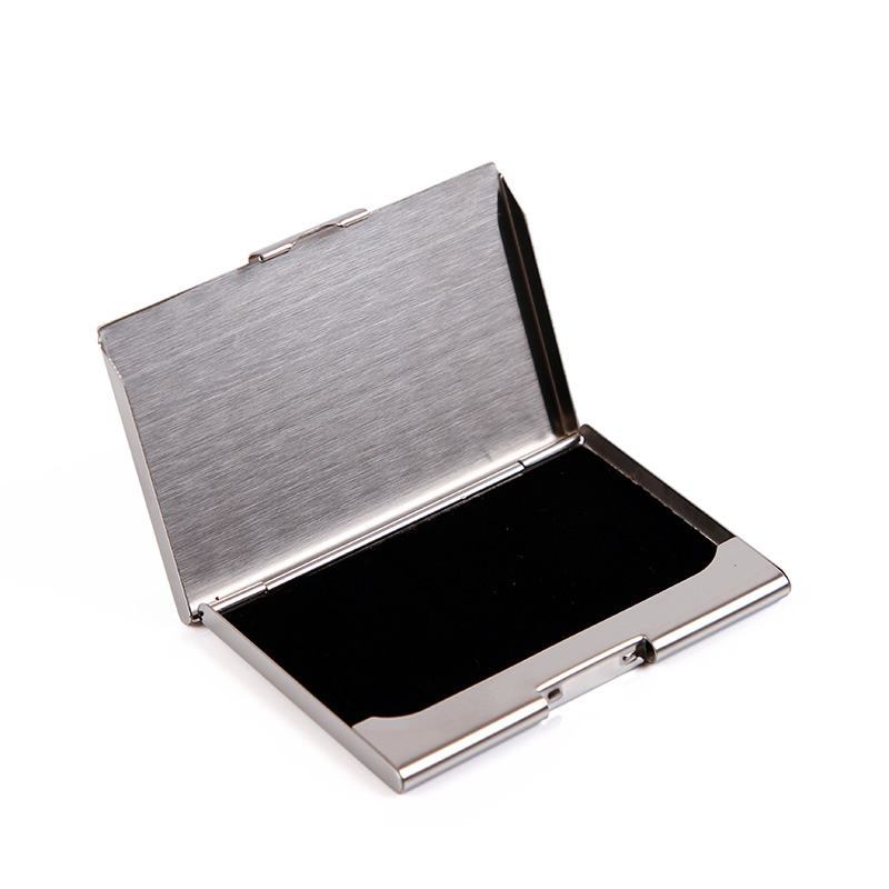 EHRENMANN Creative Stainless Steel Cardbox Ms. Ultra-thin Cardbox Business Gifts Free engraving