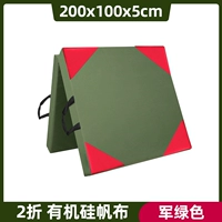 Двухфудгрейское высококачественное качество Canvas 200x100 толщиной 5 см [армия зеленого]]