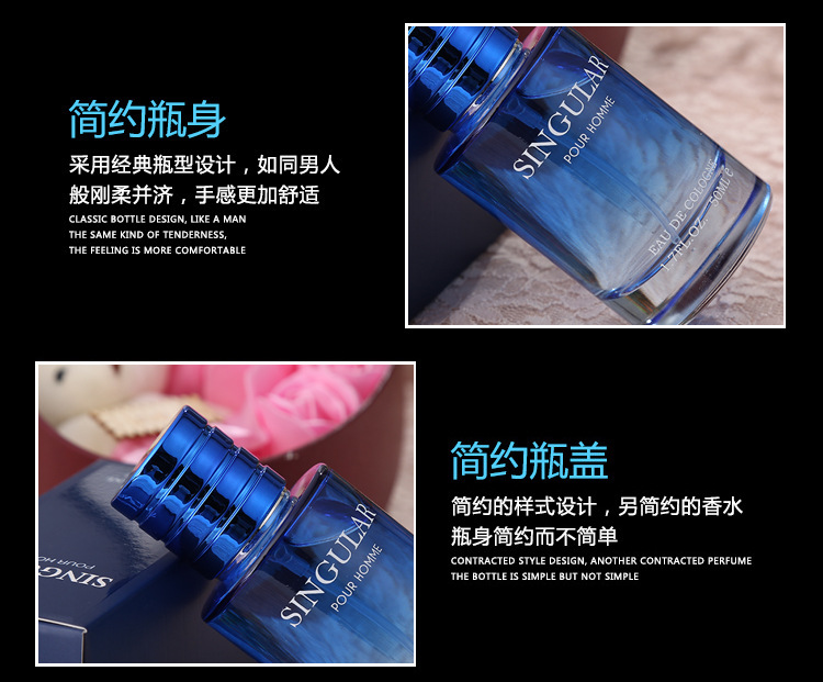 Hoang dã với cùng một đoạn nước hoa nam Gu Hương thơm nhẹ kéo dài hương gỗ tươi nam quyến rũ nữ sinh viên mẫu - Nước hoa nước hoa vùng kín
