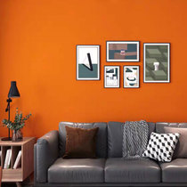 Wall paint latex paint big red brick red vintage red Hermès Orange self-brush household wall paint paint