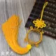 DIY Trang sức Phụ kiện / Trung Quốc nút thắt mặt dây chuyền tua rua Lên xuống mở khung rỗng dứa mũ tua - Kính kính porsche