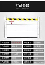 Flood control and water shield aluminum alloy underground garage shopping mall store waterproof plate stainless steel flood control gate flood control and water shield