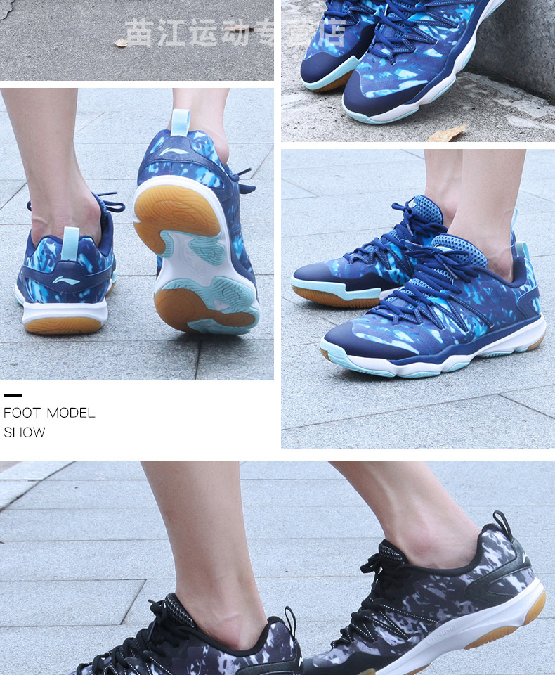 Trang web chính thức chính hãng Li Ning cầu lông giày của nam giới giày giày của phụ nữ giày thể thao không trượt breathable mặc đào tạo toàn diện giày giày thể thao adidas nam