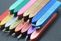 Sealed altar wax wine bottle seal hot paint wax strip natural wine altar seal wax with core fire paint wax letter paper envelope sealing wax