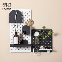 Naya Cave Dongle Board Shelve Racks Free To Punch Nordic Ins Containing Shelf Genguan Living Room Wall Surface