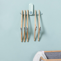 Naya Nakko Xuanplacing Foldable Hanger Containing Shelf shelving Shelf Divine Instrumental Free to Punch Home Province Space