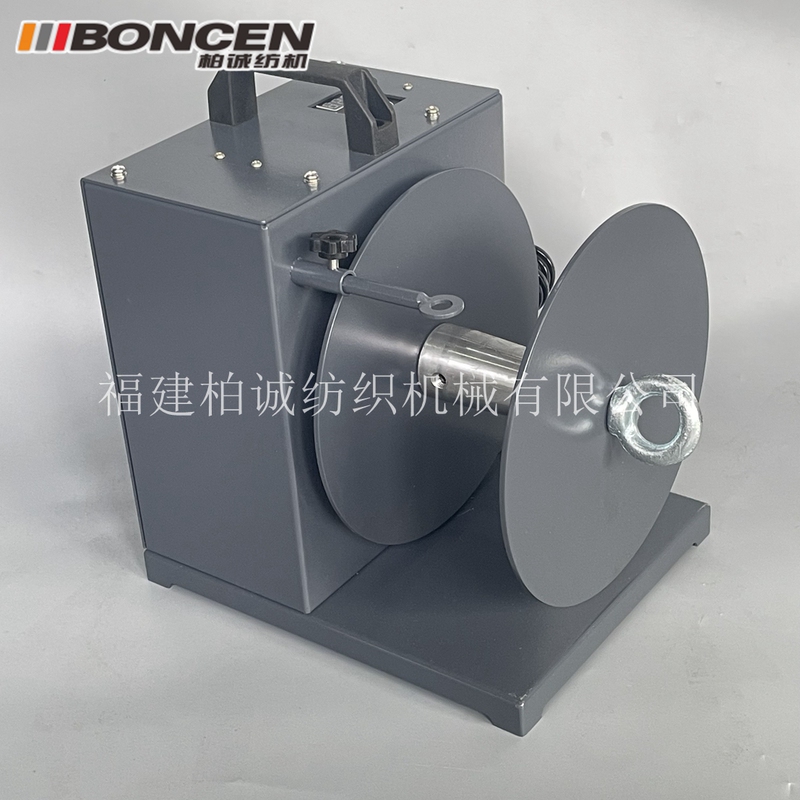 Knitting Machine Accessories, Grey Adjustable-Speed Yarn Winding Machine, Solution for Adjusting Excess Yarn, Blue Textile Machine